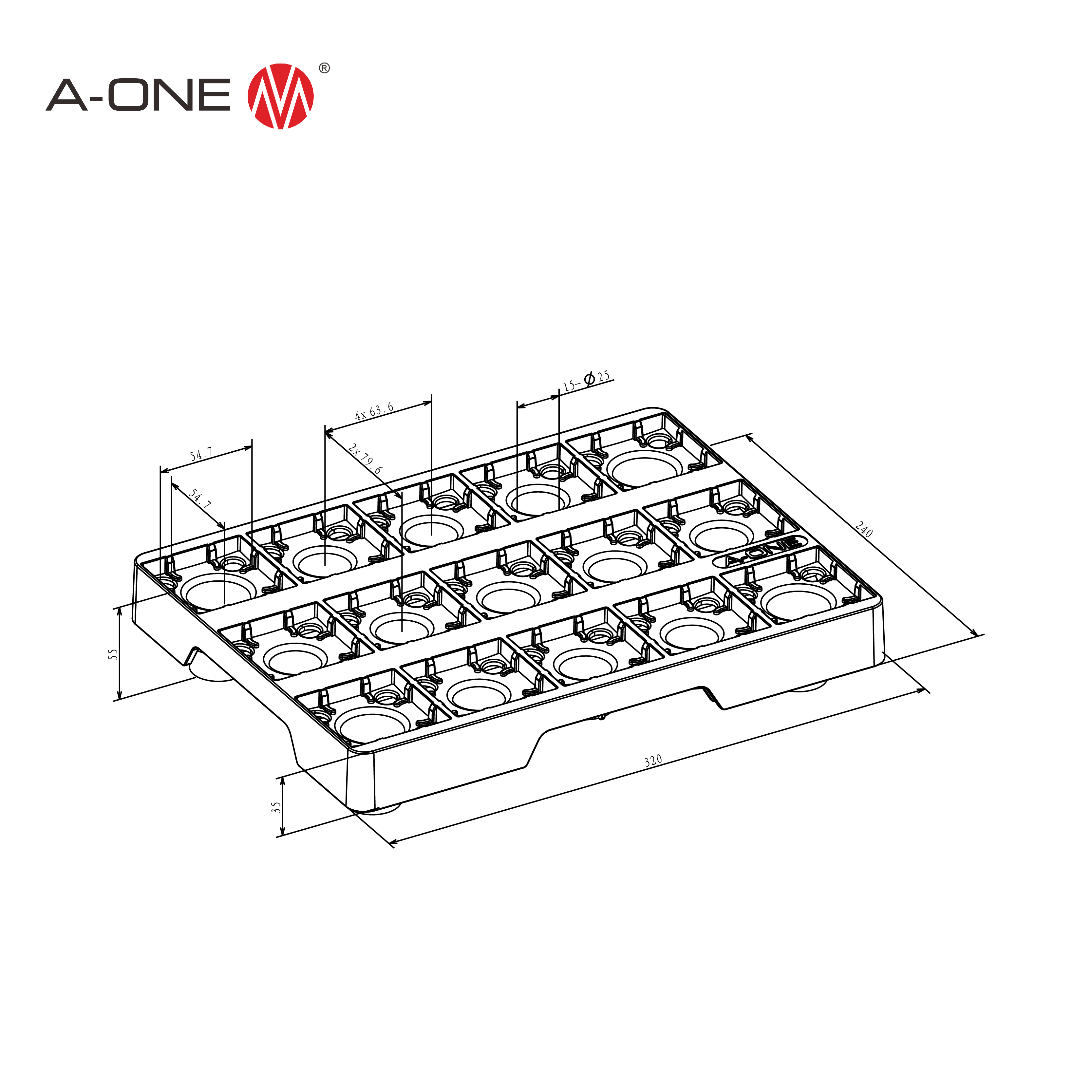 Electrode storage box (Black/Red/Blue) 3A300107 Buy system 3R, R