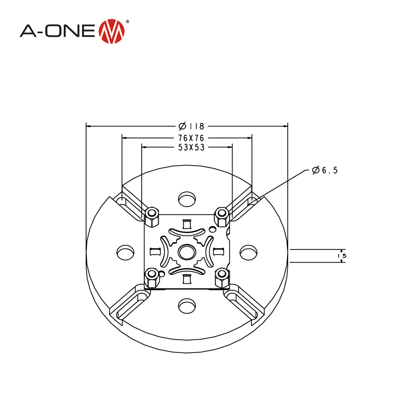 Adapter plate 3A300004 Buy Aone jig, edm tool, adapter plate